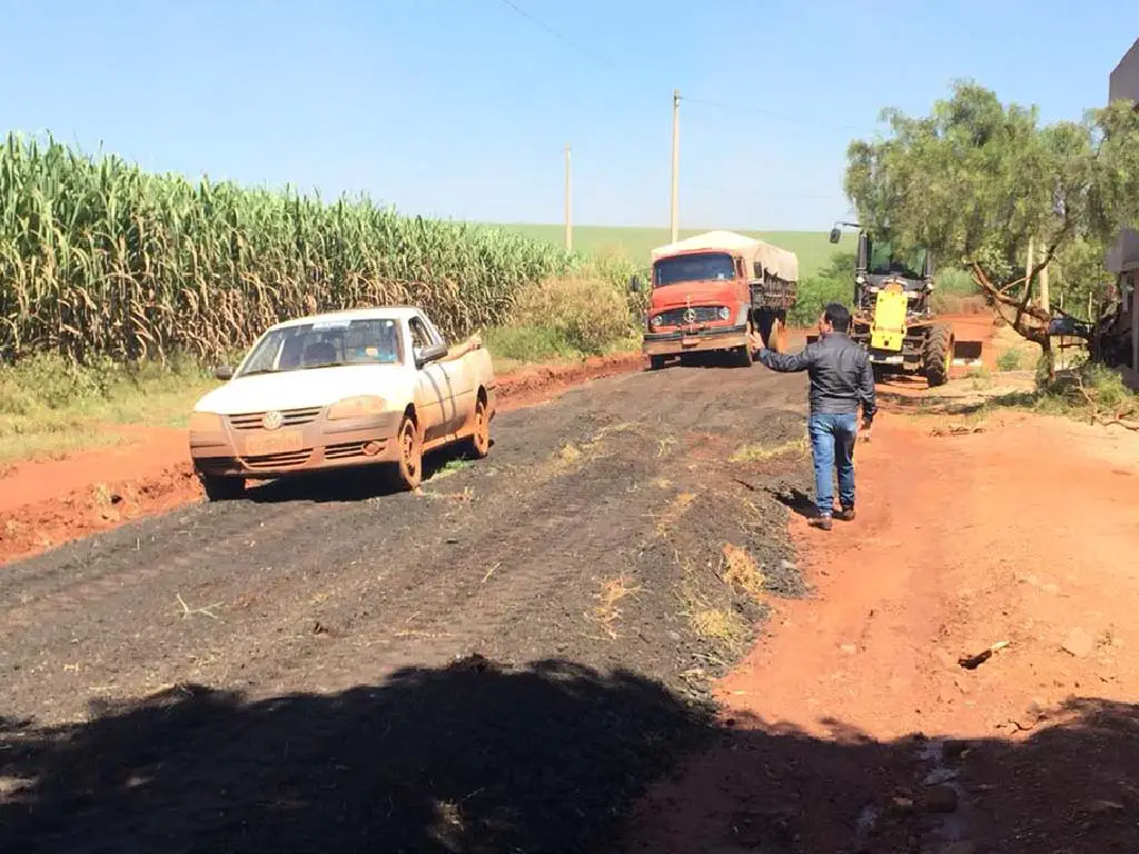 Engineer on the side of the road.