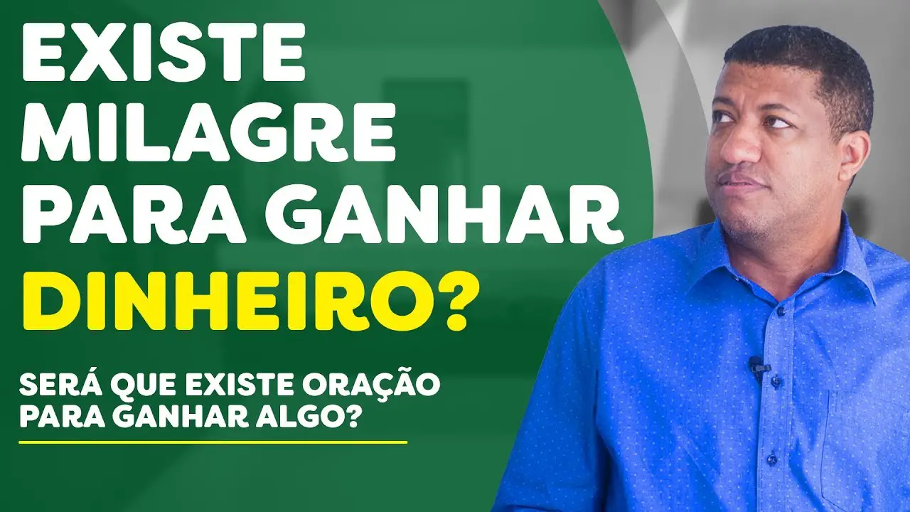 Oração para ganhar dinheiro.